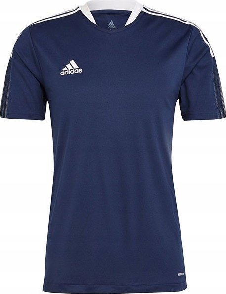 Adidas Koszulka męska adidas Tiro 21 Training Jersey granatowa GM7585 2XL