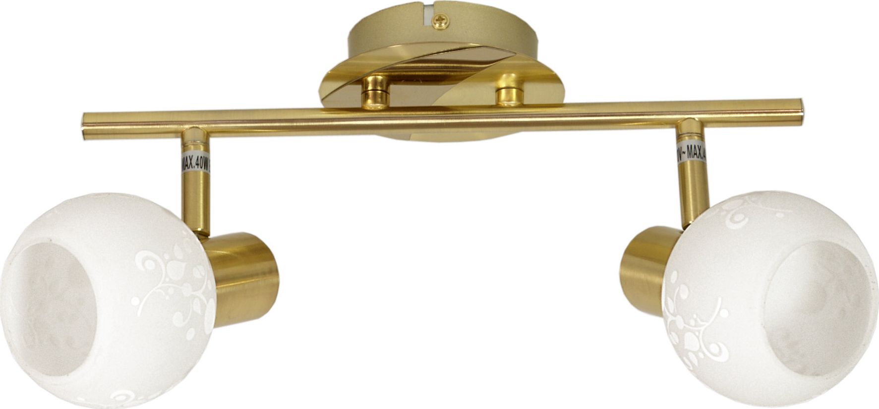 Lampa sufitowa Globo Lubinis šviestuvas Avila Gold II