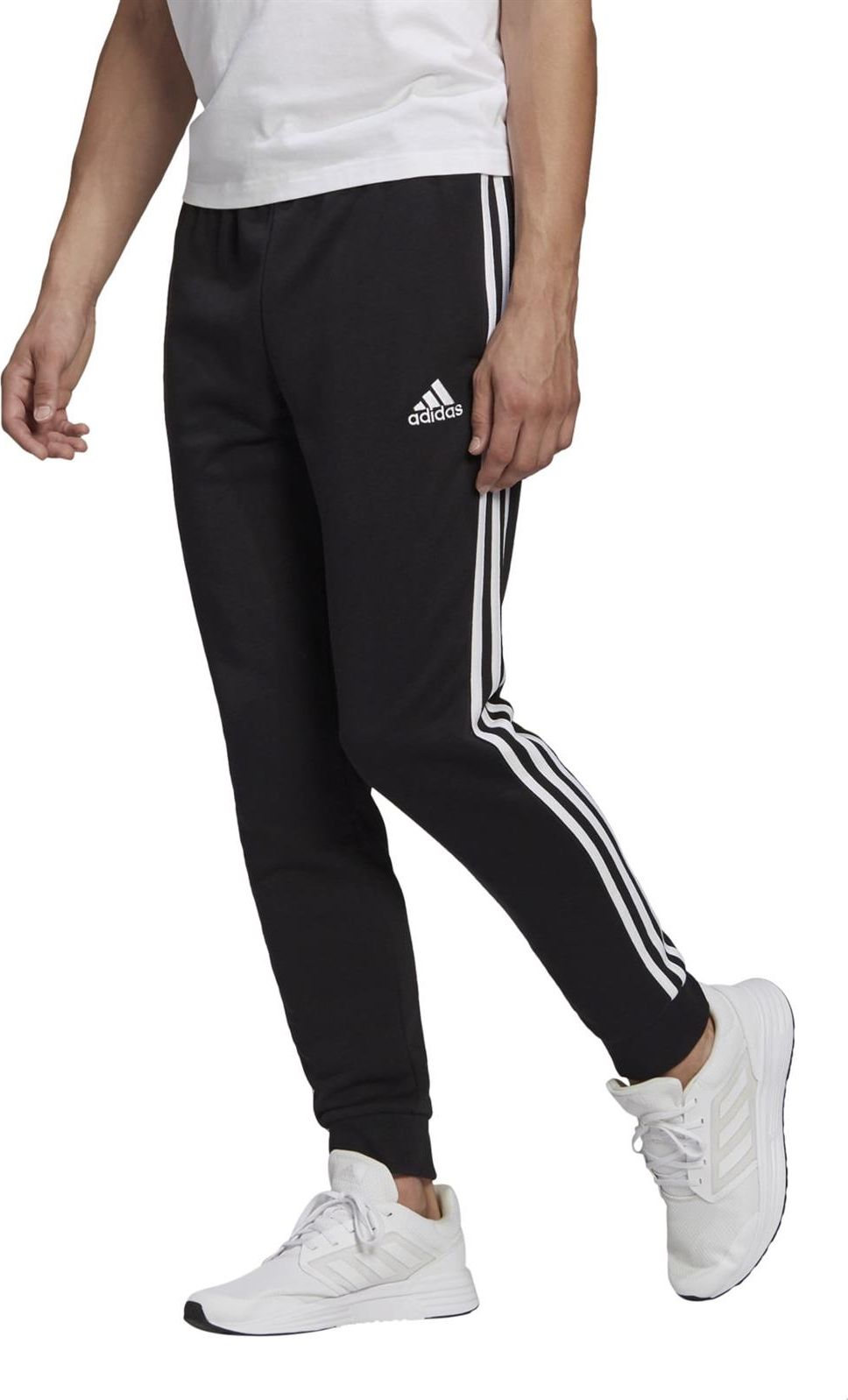 Adidas Spodnie dresowe męskie adidas Cero Essential 3S czarne GK8831 XXL