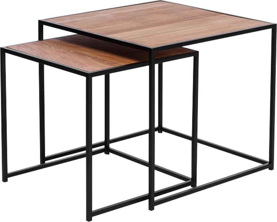 Selsey SELSEY Zestaw stolik kawowych Tresbt kwadratowe