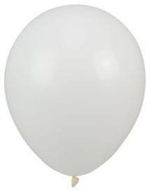 Balony pastelowe białe 30cm 100szt