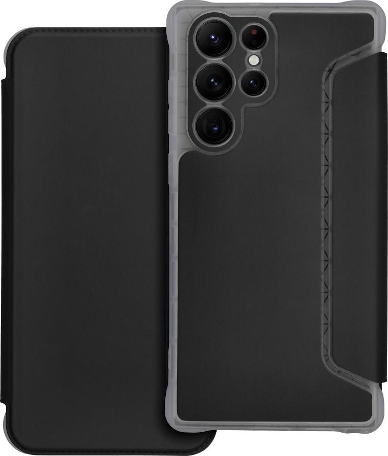 OEM Kabura PIANO Book do SAMSUNG S22 Ultra czarny