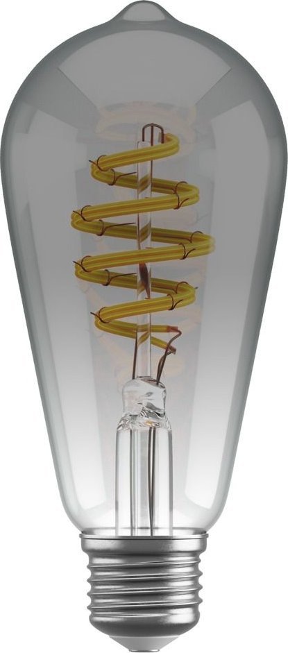 Avanca International BV Hombli smarte Filament Glühbirne, ST64, E27, CCT, Smokey