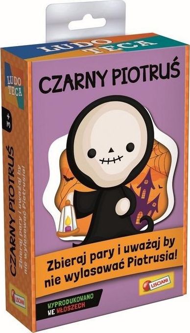 Lisciani Ludoteca Czarny piotruś gra karciana