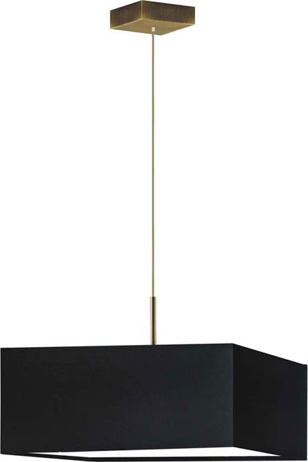 Lampa wisząca Lumes Kwadratowy żyrandol regulowany na złotym stelażu - EX861-Bogoti - 18 kolorów Miętowy