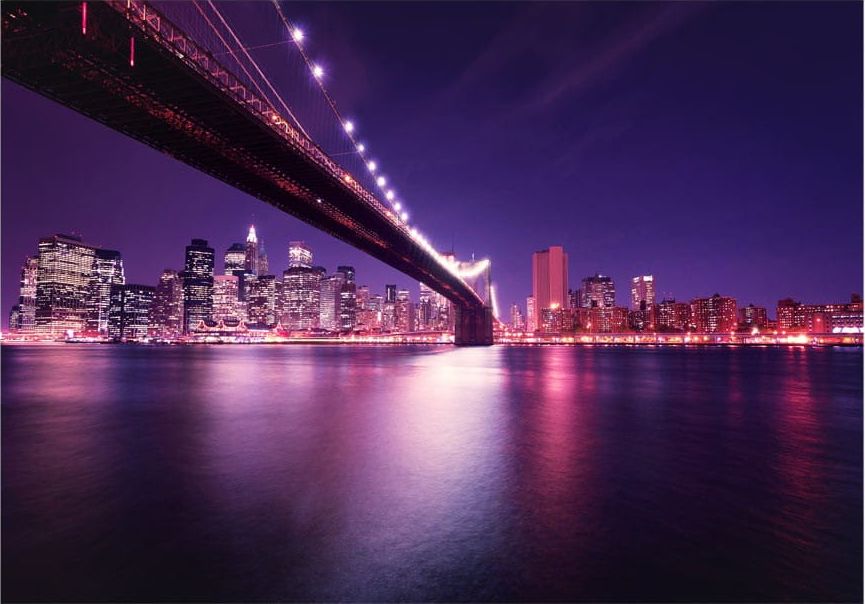 DecoNest Fototapeta - Kierunek świateł - 150X105