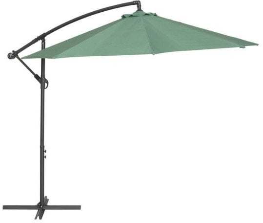 4Living Skėtis "Banana" šviesiai žalias 3 m