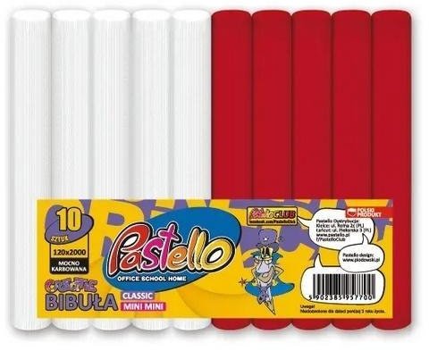 Bibuła marszczona mini mini 12x200cm 10szt