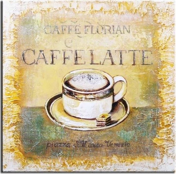 GO-BI Obraz - Kuchenne - olejny, ręcznie malowany 30x30cm uniwersalny