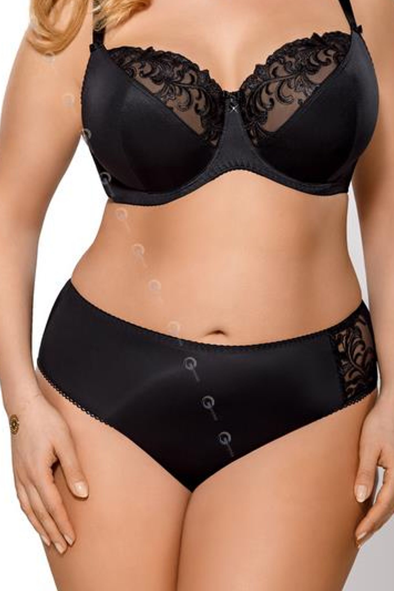 Gorsenia Figi k379 victoria czarny r. XL