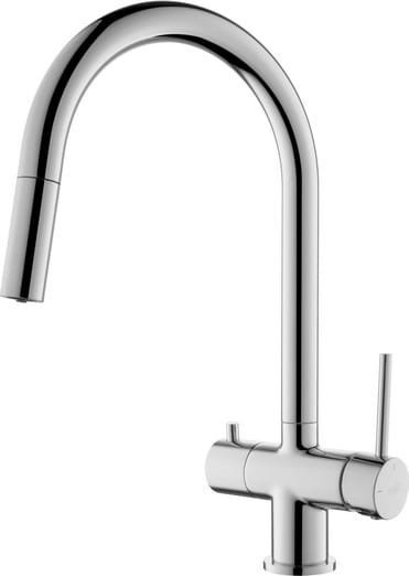 Bateria kuchenna Blue Water Cyrus stojąca chrom (BW-5901730616590)