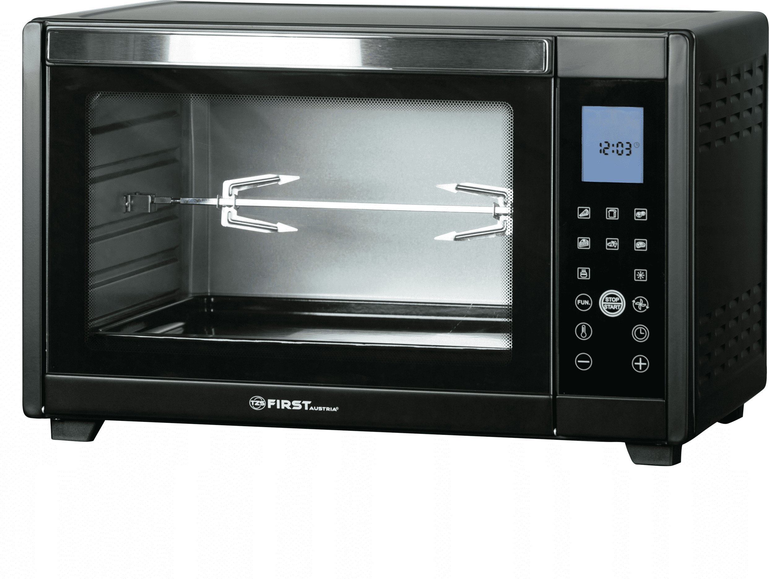 Mini piekarnik First First Austria Elektrinė viryklė su orkaite First FA-5046-2 (45 )