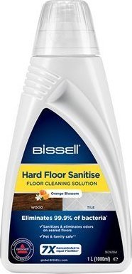 Bissell Bissell Hard Floor Sanitise, Floor Cleaning Solution, Orange Blossom for CrossWave, SpinWave&HydroWave, 1000 ml