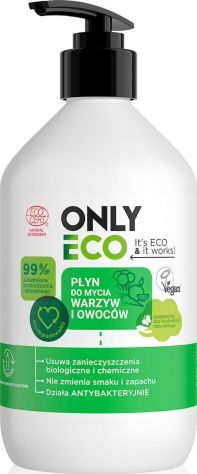 Only Bio ONLYECO_Płyn do mycia warzyw i owoców 500ml