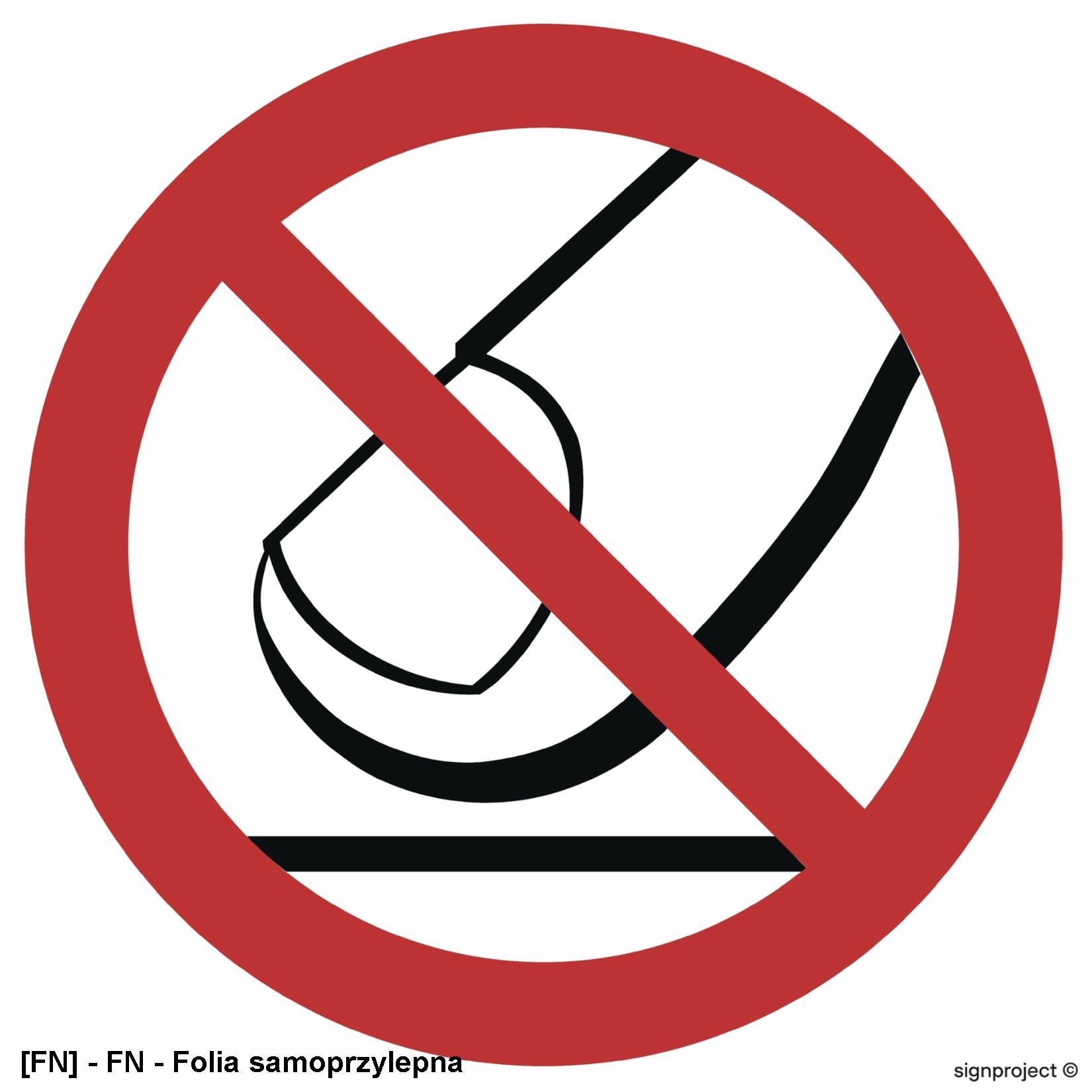 GB024 - Nie dotykać 50x50