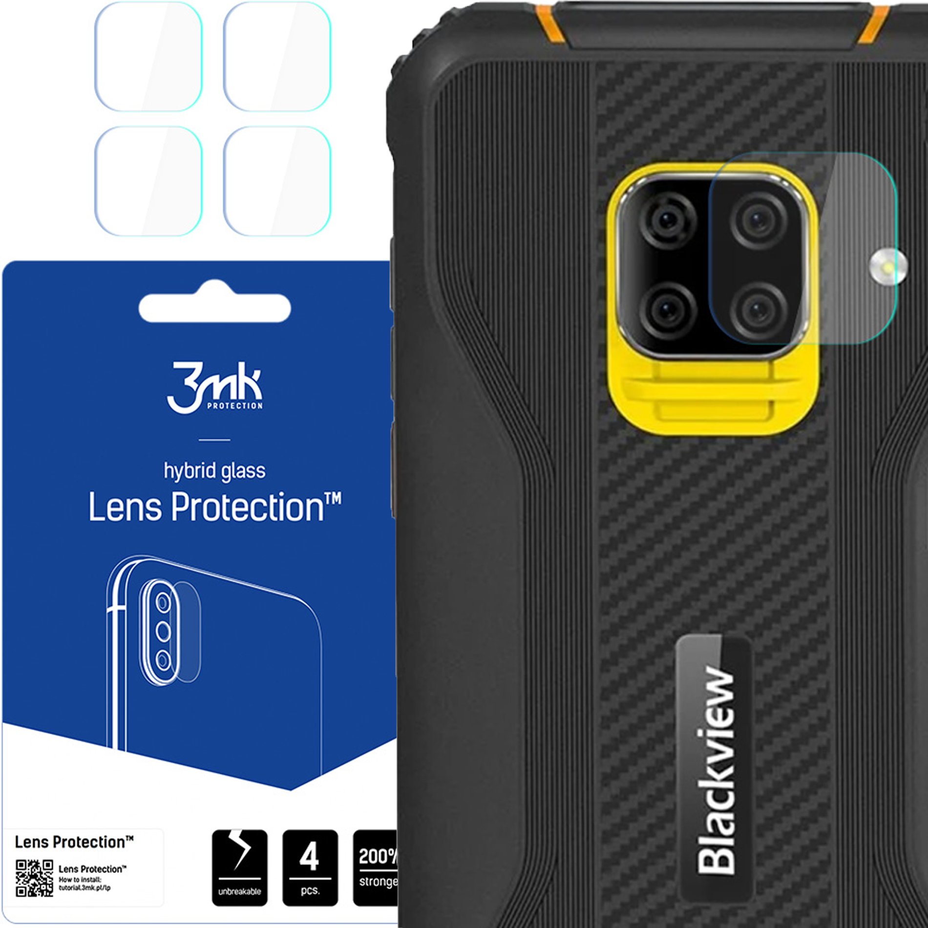 BLACKVIEW BV5100 - 3MK LENS PROTECTION