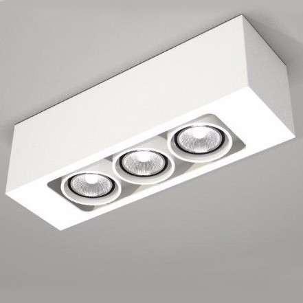 Lampa sufitowa Shilo Plafon LAMPA sufitowa SETO 7089 Shilo natynkowa OPRAWA reflektorowa biała