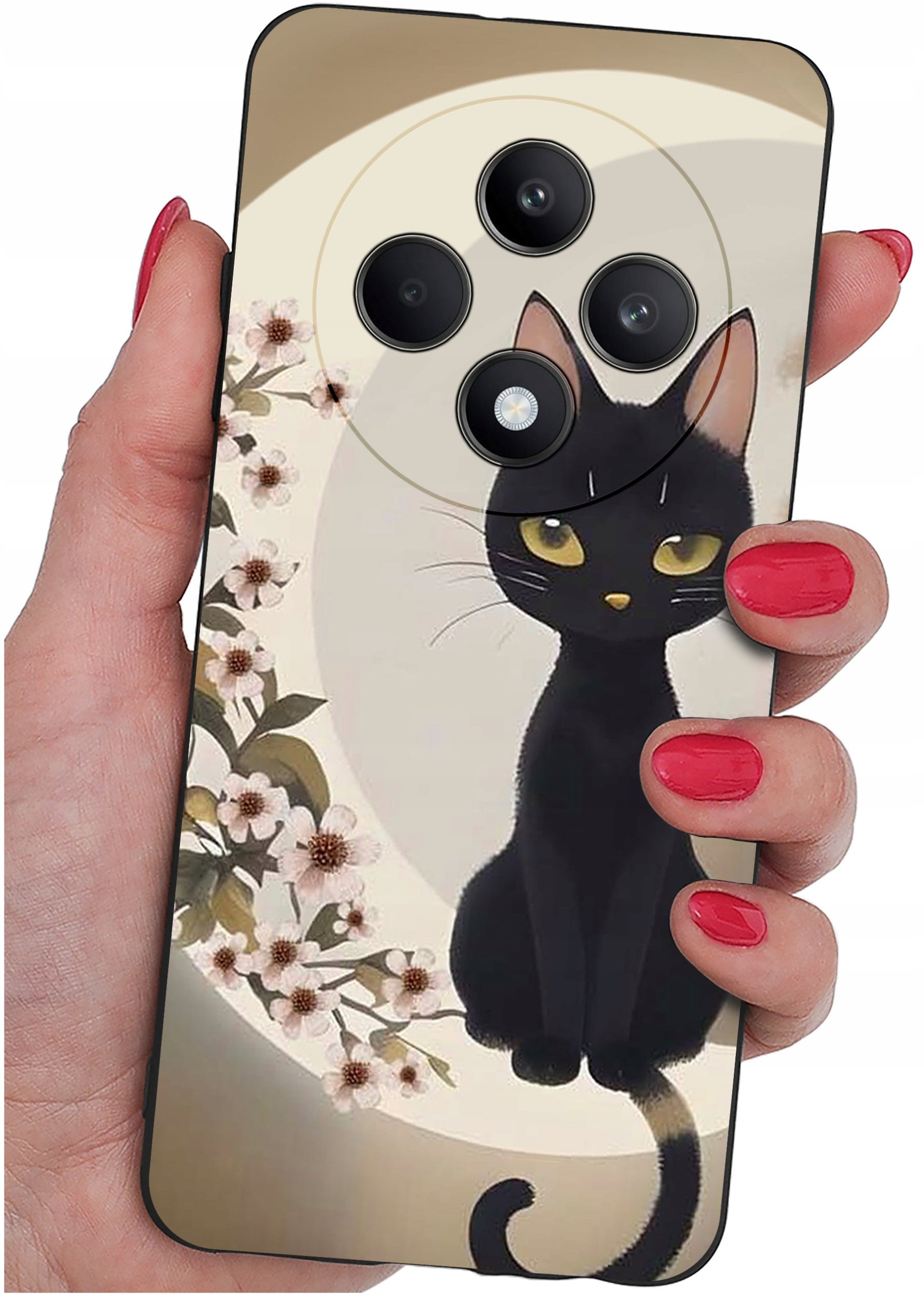 Etui do Oppo Reno 12 F 5G | 12 FS 5G WZORY |SILIKONOWE MATT CASE + SZKŁO 9H