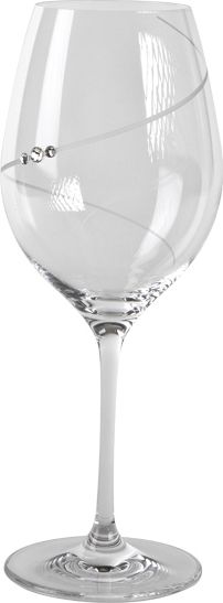 Diamante 6x Kieliszki do czerwonego wina Silhouette