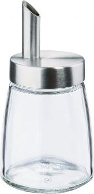 Cilio Dozownik do mleka / śmietanki Tavola Cilio, szkło/stal nierdzewna, śred. 6,5 x 12 cm, 0,145 l