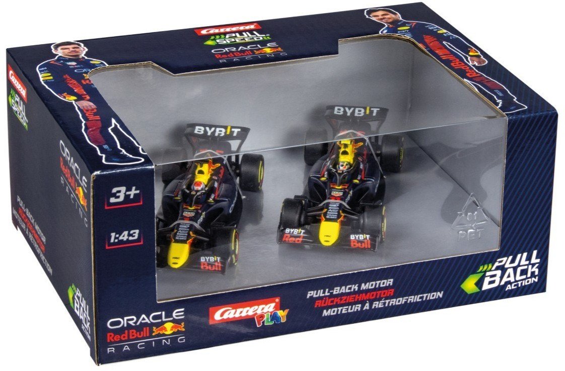 Zestaw pojazdów Pull & Speed Red Bull Twinpack