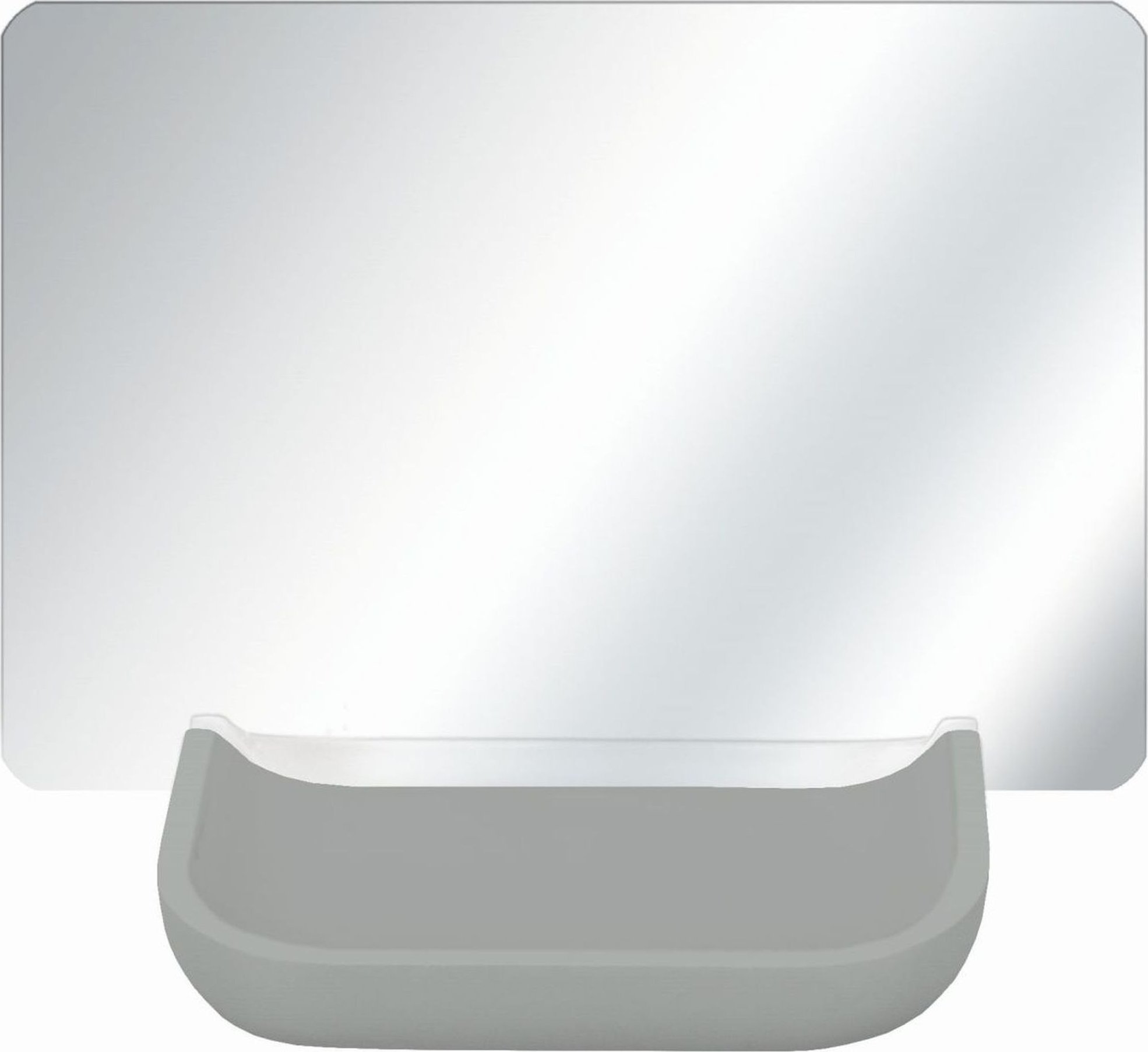 Lusterko kosmetyczne Kleine Wolke Kleine Wolke Tray 2w1 Lusterko kosmetyczne i organizer szary