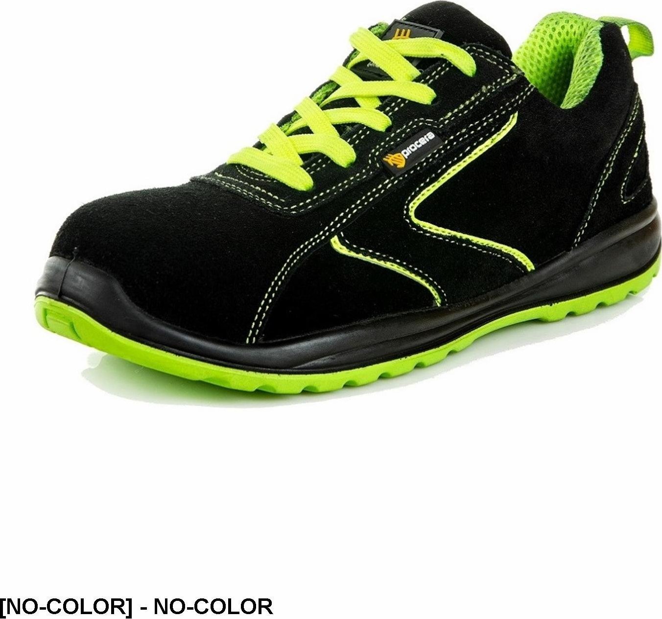 PROCERA BONO S1 - półbuty bezpieczne, stalowy podnosek, skóra zamszowa, podeszwa antyelektrostatyczna, olejoodporna i antypoślizgowa 42