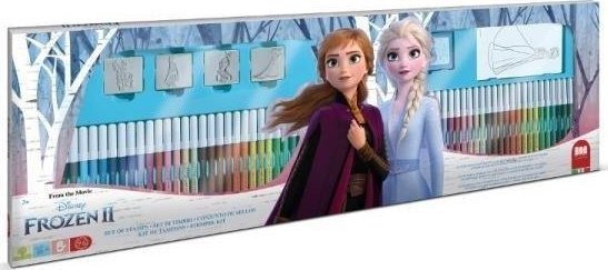 Dante Megazestaw do kolorowania Kraina Lodu 18981 Multiprint