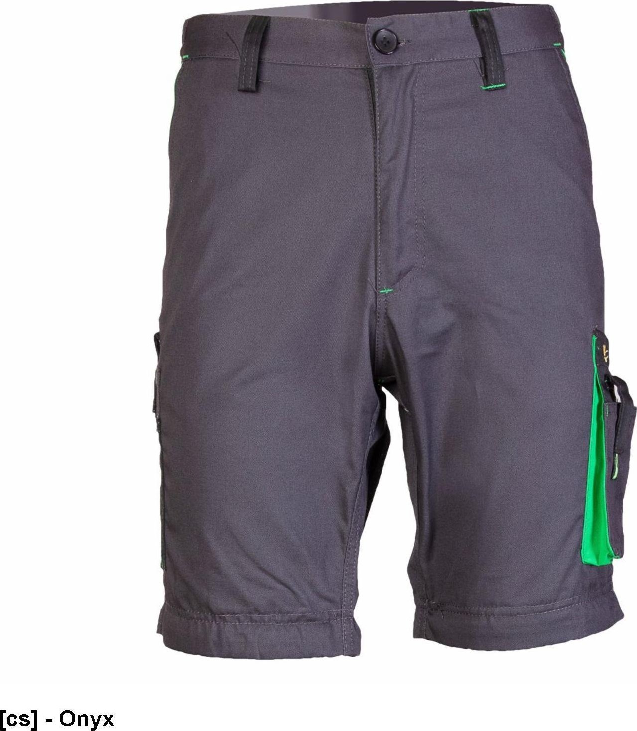 Polstar A7KS - SEVEN KINGS SPODNIE KRÓTKIE ONYX, POLIESTER/BAWEŁNA (65% /35%), 260G/M2 54