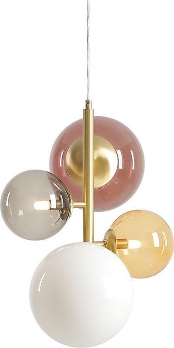 Lampa wisząca Aldex Nowoczesna lampa wisząca Bloom 1111L40 do jadalni multikolor