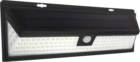 Kinkiet LED Kinkiet solarny 120 LED z czujnikiem ruchu i zmierzchu