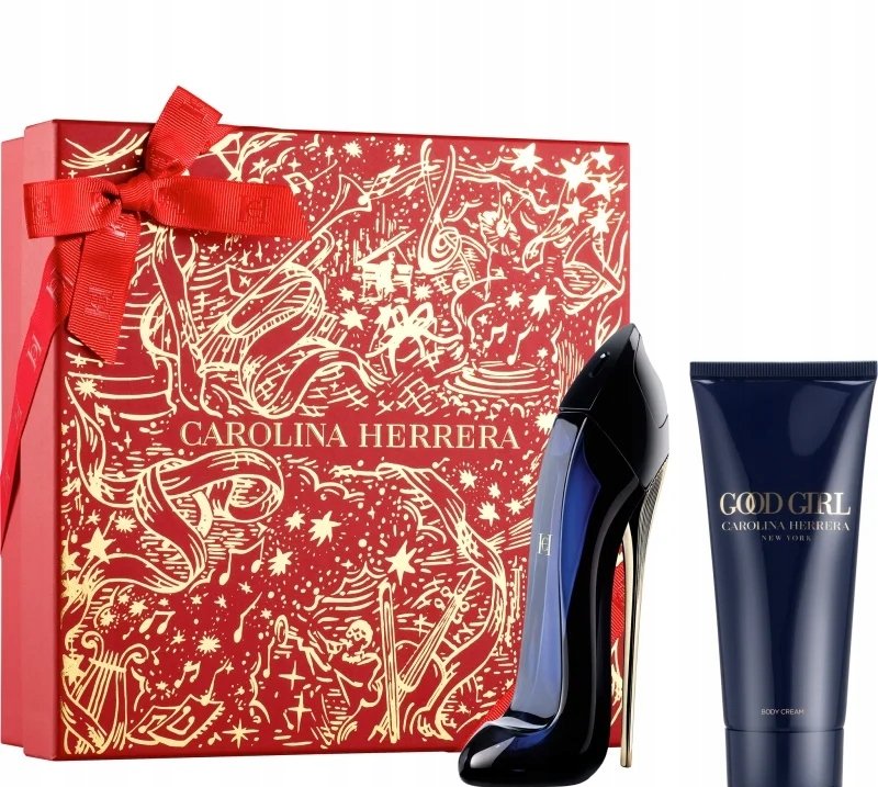 Rinkinys Carolina Herrera Good Girl dla kobiet: woda perfumowana EDP, 80 ml + balsam do ciała, 100 ml