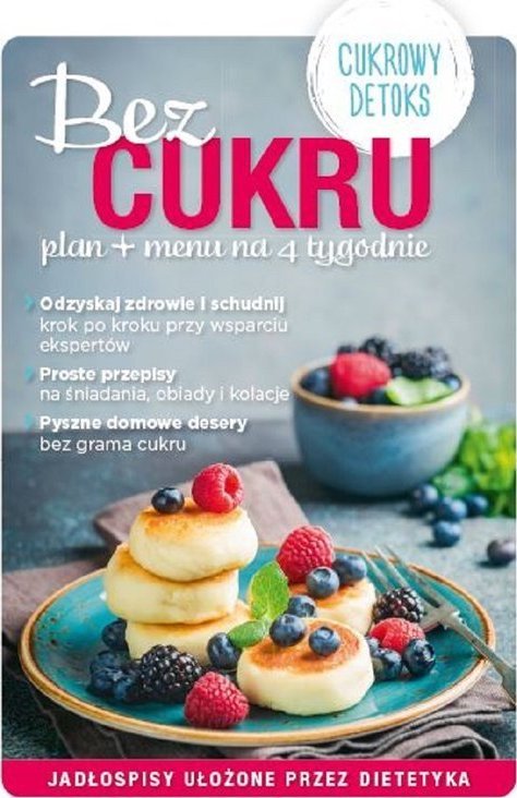 Bez cukru plan + menu na 4 tygodnie