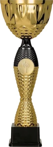 Victoria Sport Puchar metalowy złoto-czarny