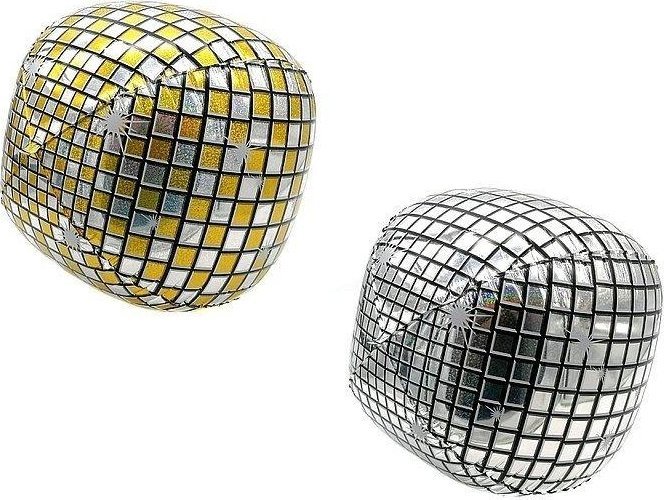 Balon kula disco błyszcząca 50x30cm MIX