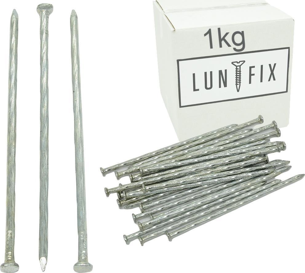 Lun Fix Gwoździe 3,4x70 mm skręcane ocynkowane 1kg