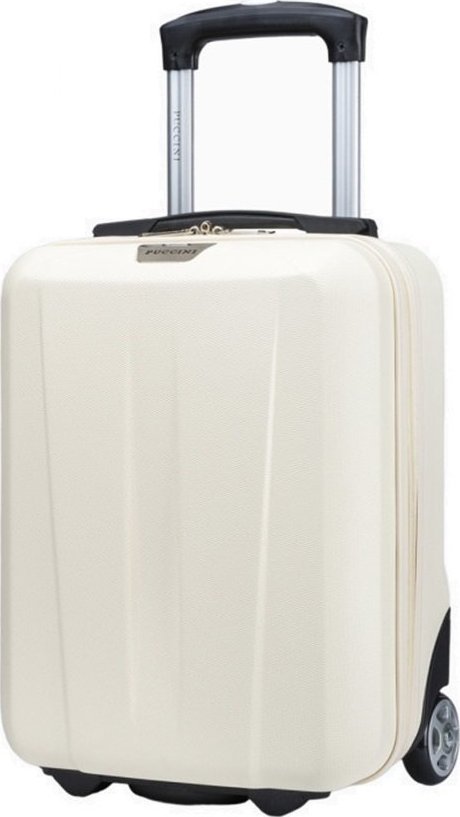 Puccini Mała kabinowa walizka PUCCINI PARIS ABS03D 0 Biała