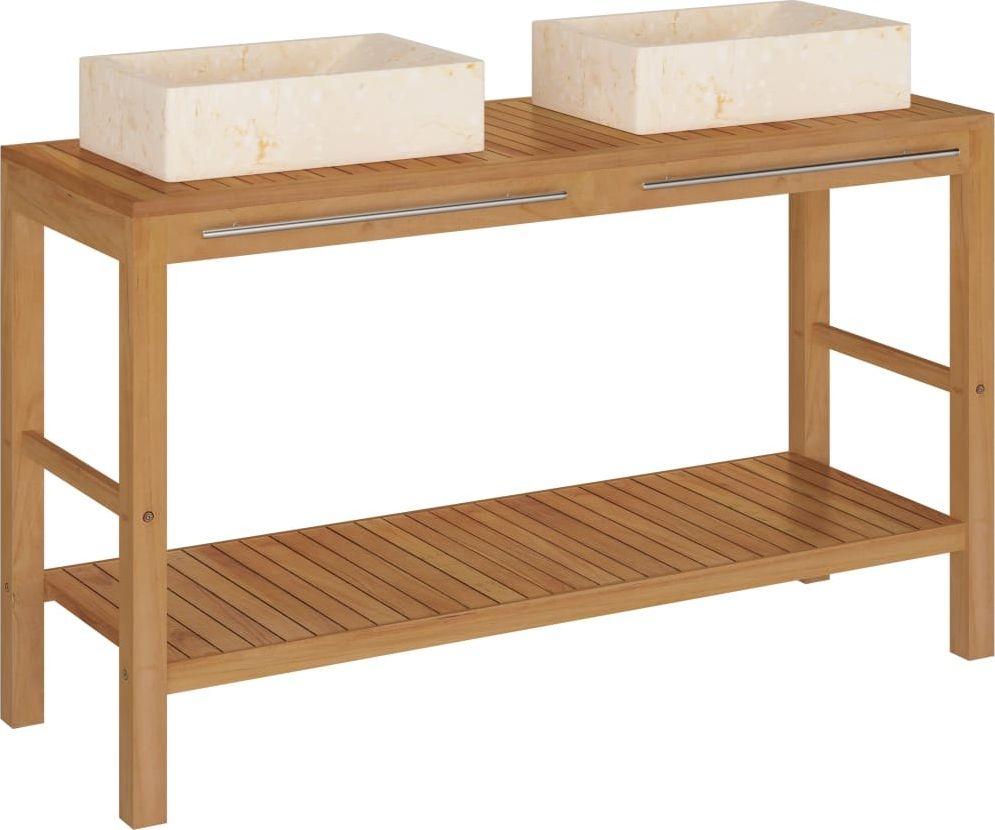 vidaXL 132 cm kremowy (3058167)