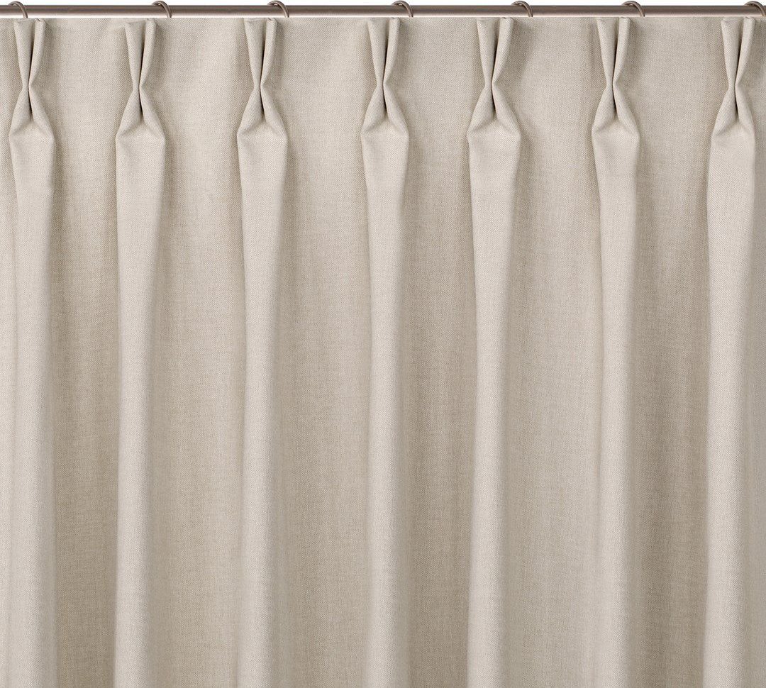 Homede Homede Zasłona CARMENA plecionka na flexach 140x300 beżowa wzór 1