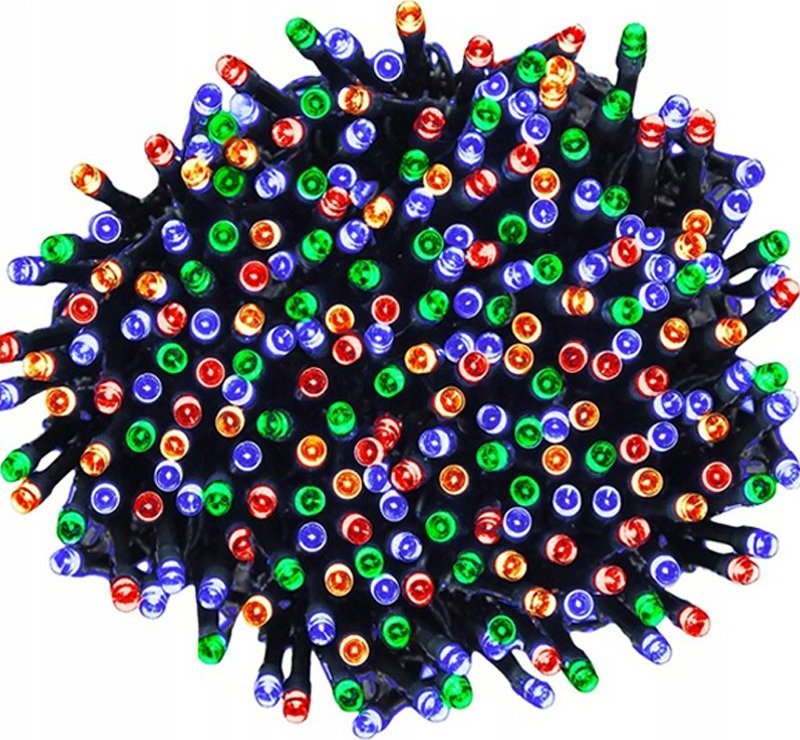 Lampki choinkowe Sternhoff 300 LED kolorowe