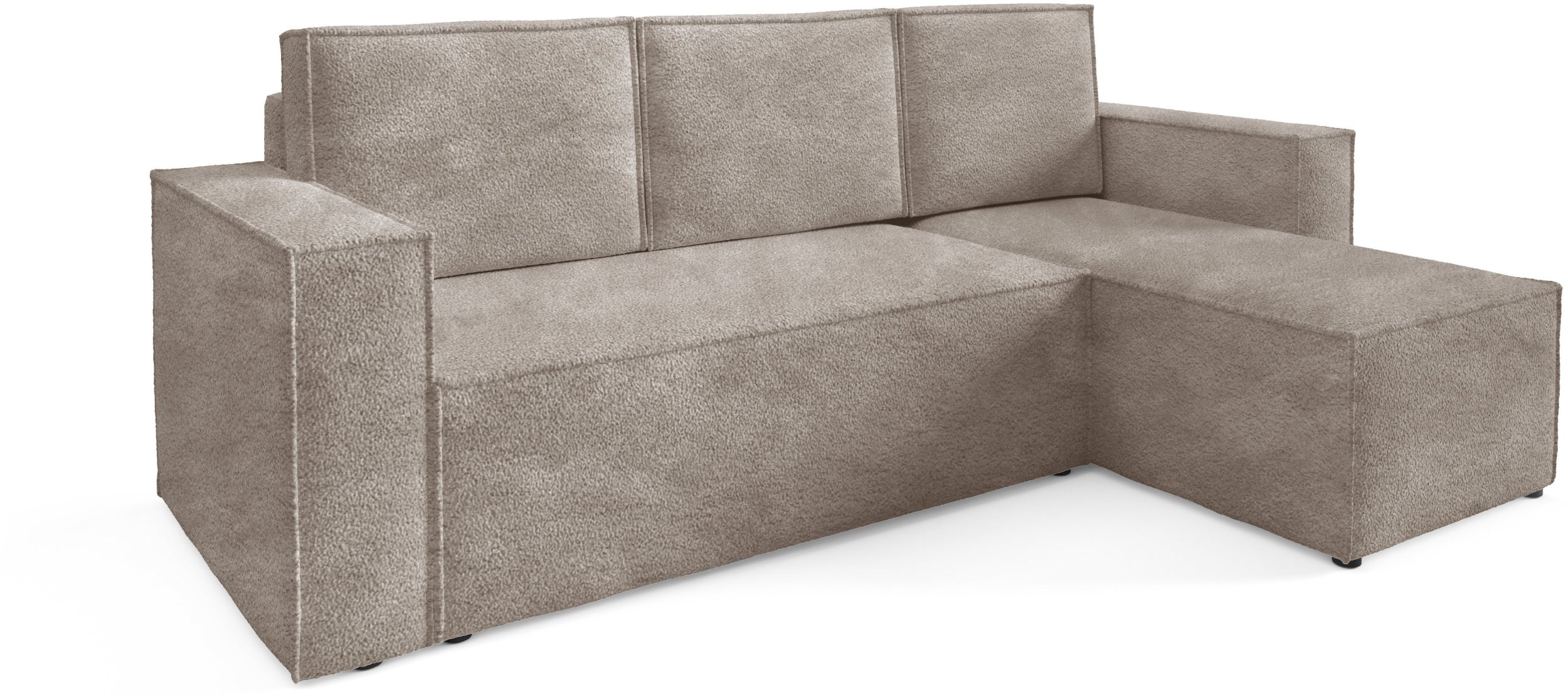 NAROŻNIK CORDA ,BOUCLE, BUKLA funkcja spania SPRĘŻYNY ,automat + pojemnik quelle 05