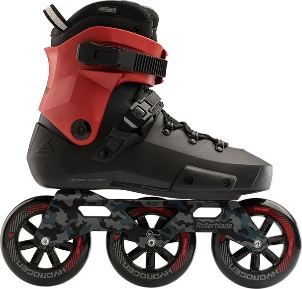 Rolki Rollerblade Twister 3WD 110 szybkościowe regulowane czarne r. 45.5-46