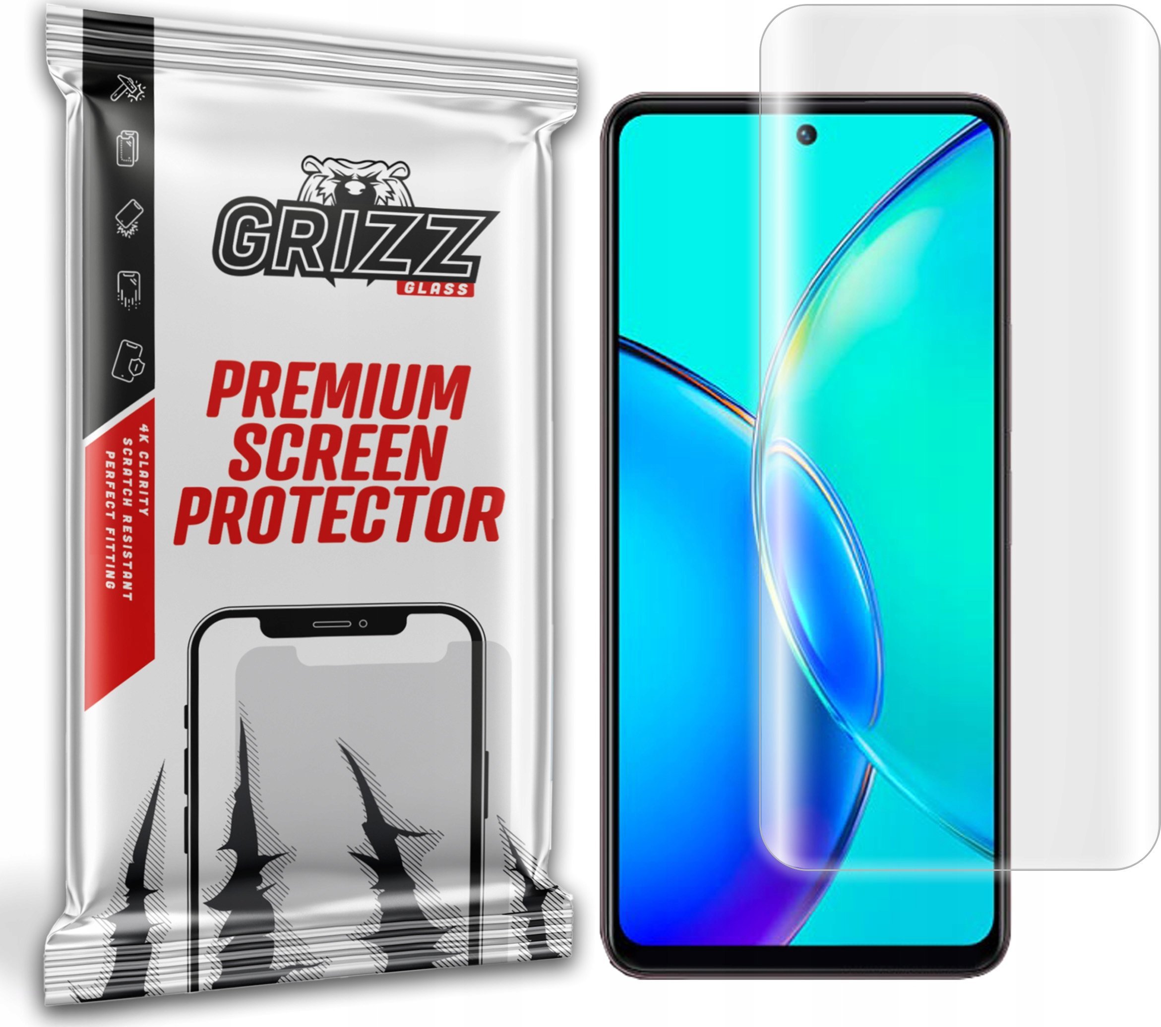 GrizzGlass Folia hydrożelowa GrizzGlass Hydrofilm do Vivo Y27s