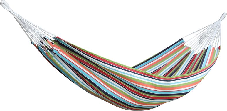 Sunbrella Dwuosobowy hamak , czerwono-niebieski BZSUN