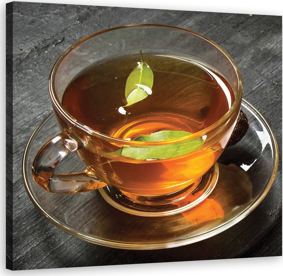 Feeby Obraz, Filiżanka herbaty - 60x60
