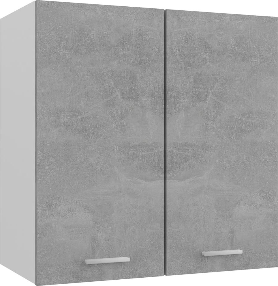 vidaXL Szafka kuchenna, szarość betonu, 60x31x60 cm, płyta wiórowa