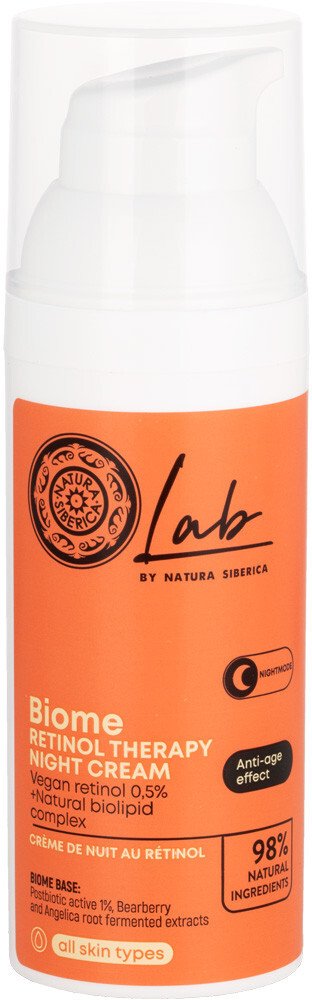 NATURA SIBERICA_Lab Biome Retinol Therapy Night Cream krem do twarzy na noc 50ml