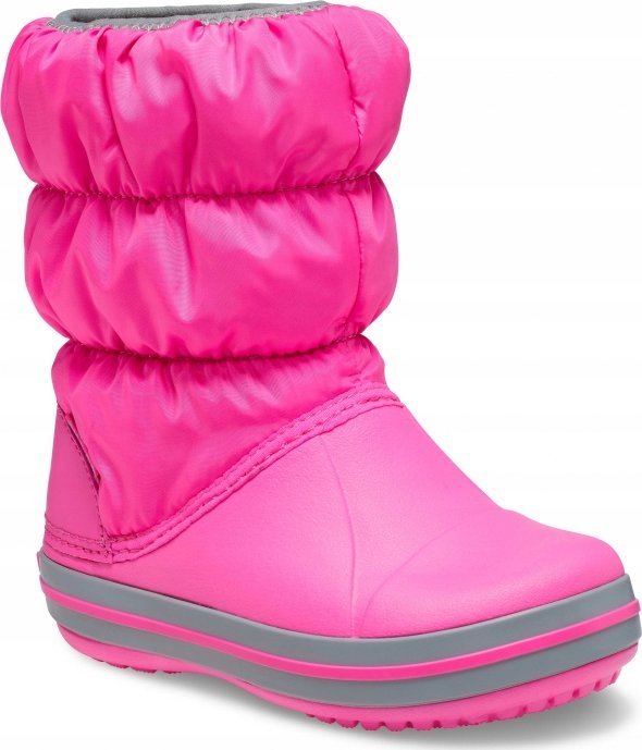 Crocs Crocs Winter Puff Boot Kids 14613-6TR Różowe 32/33
