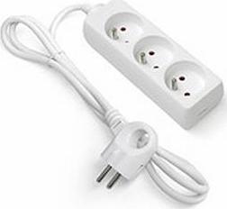 Elgotech Przedłużacz 3 gniazda z uziemieniem, 3m - 3x2P+Z; 10A; 250V - EPS-303 Elgotech