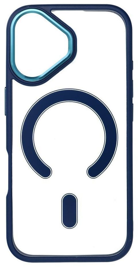 Futerał COLOR EDGE MAG COVER kompatybilny z MagSafe do IPHONE 17 niebieski